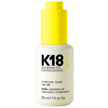 Molecular repair hair oil